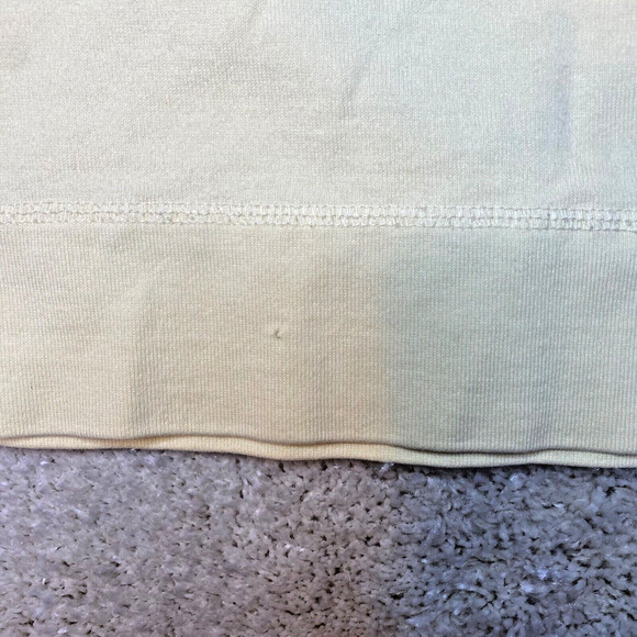 Vintage Eddie Bauer Yellow Quarter Zip Sweatshirt Women’s Size XXL - Picture 5 of 13